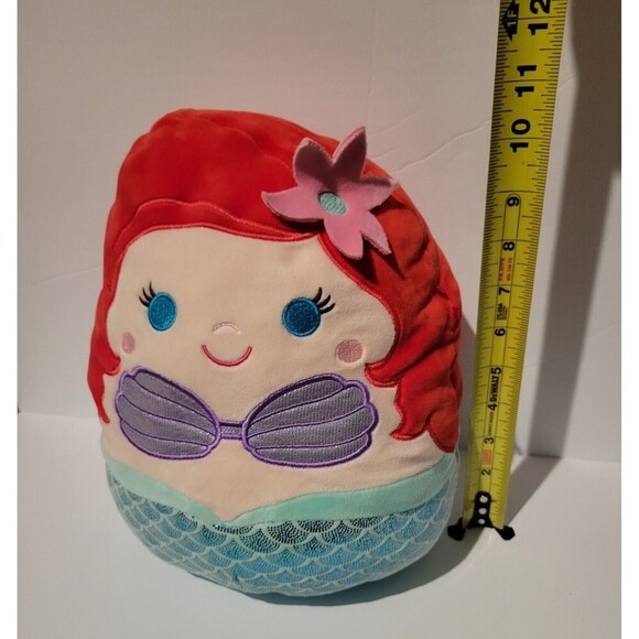 Squishmallow Disney The Little Mermaid Ariel Plush 10” Stuffed Animal - Picture 9 of 10